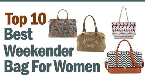 feminine weekender bag